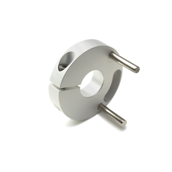 CntrlFlx Cplng Hub, Dbl, Bore 0.875", OD2.205", Aluminum, CPTD35-14-A